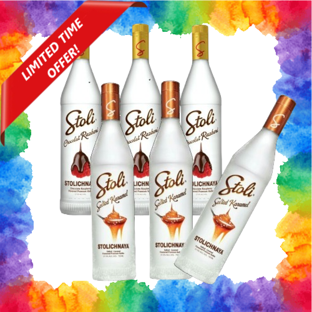 Anniversary Flavoured Stoli Vodka Bundle