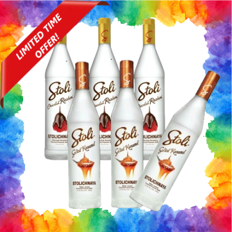 Anniversary Flavoured Stoli Vodka Bundle