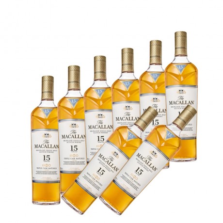 Macallan 15YO Triple Cask 7+1 Bundle