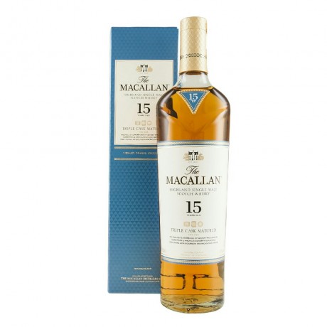 Macallan 15YO Triple Cask