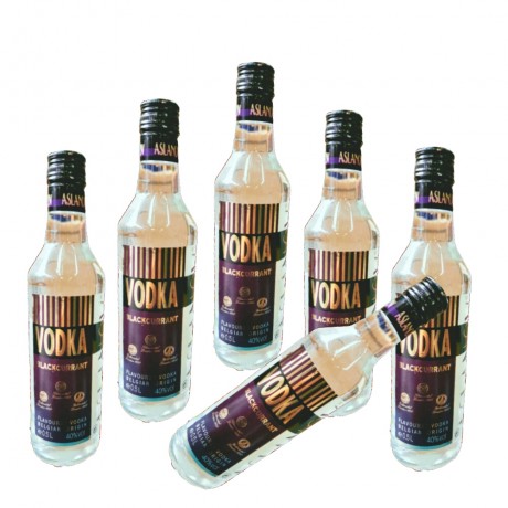 Aslanov Blackcurrant Vodka  5+1 Bundle