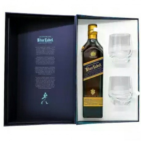 Johnnie Walker Blue Label Crystal Glass Set (Limited Edition)