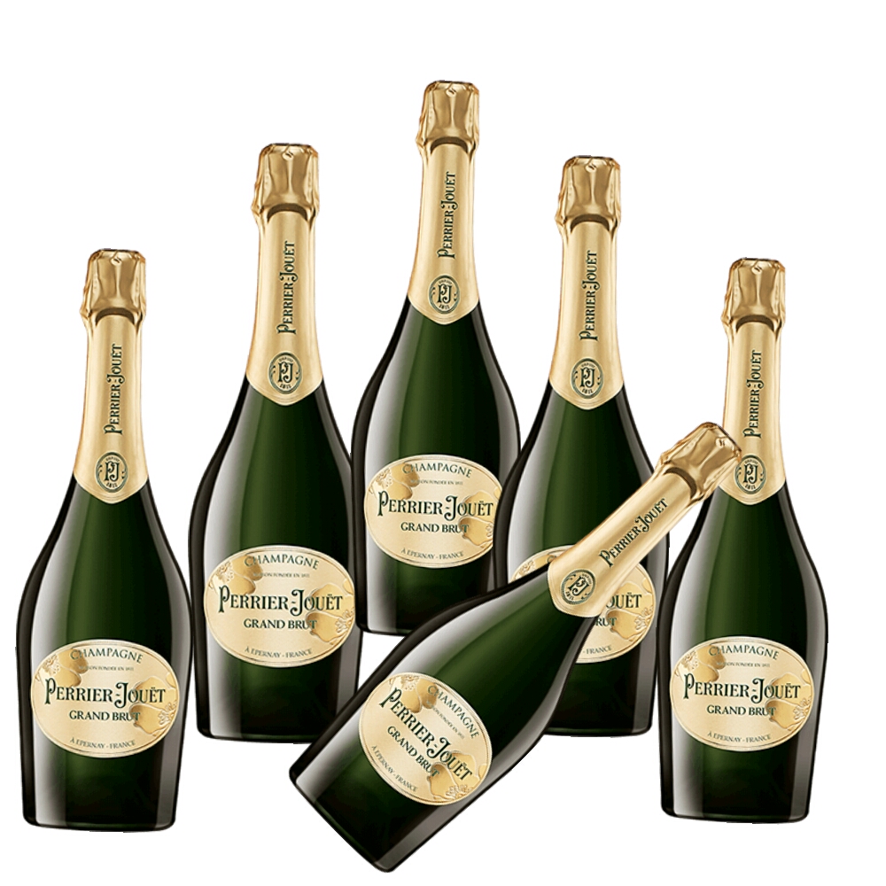 Perrier Jouet Grand Brut NV  5+1 Bundle